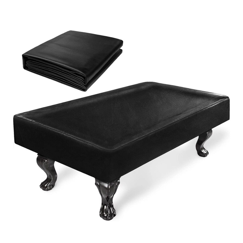 Heavy Duty Leatherette Billiard Table Cover Waterproof for Pool Table 9ft Fitted
